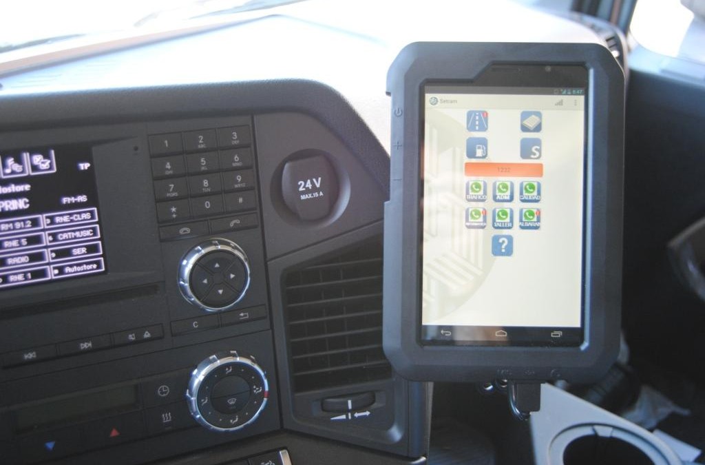 SETRAM has improved transport traceability with a tablet application drivers are already using
