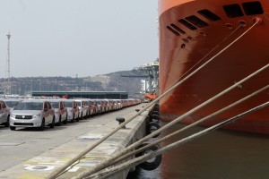 Setram SA vehicles terminal at the port